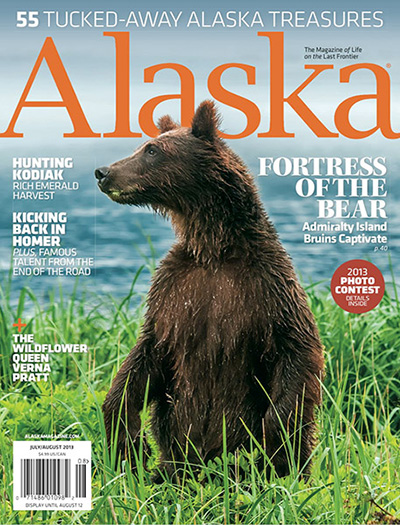 July/August 2013 Alaska Magazine Cover
